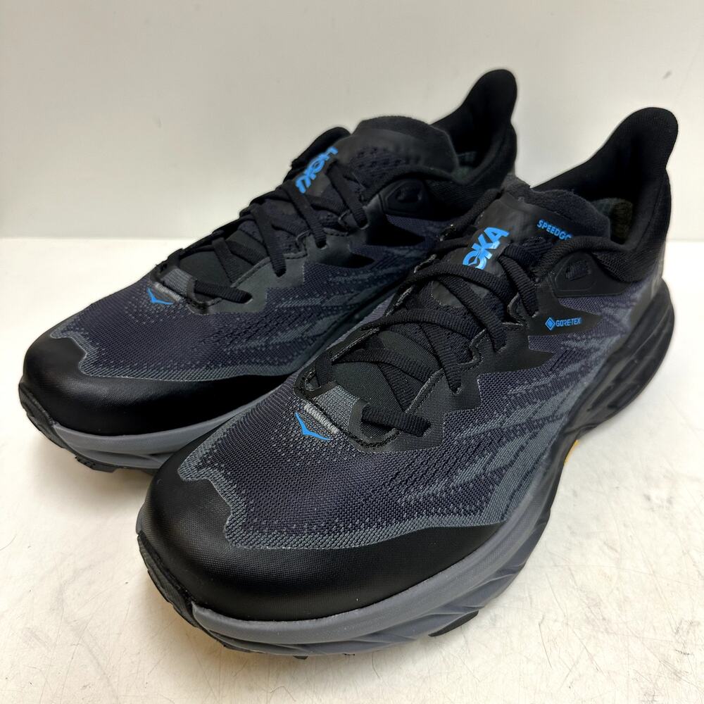 NWOT Hoka One One Speedgoat 5 GTX Spike Waterproof Trail Running Shoe 11.5 D